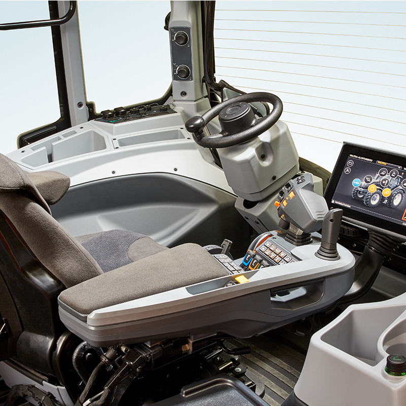 valtra tractor and twintrac cabin