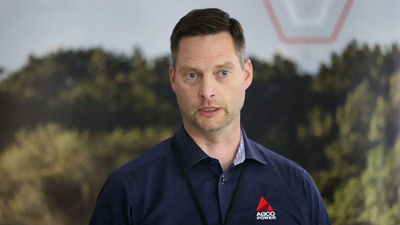 Jarno Ratia, Director of Global Product Management – Engines, at AGCO Power. 